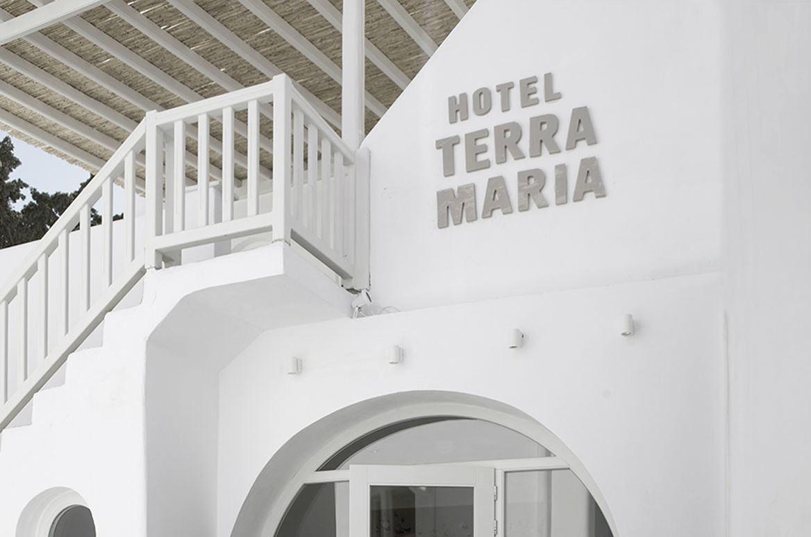 テラ マリア ホテル Mykonos Town エクステリア 写真